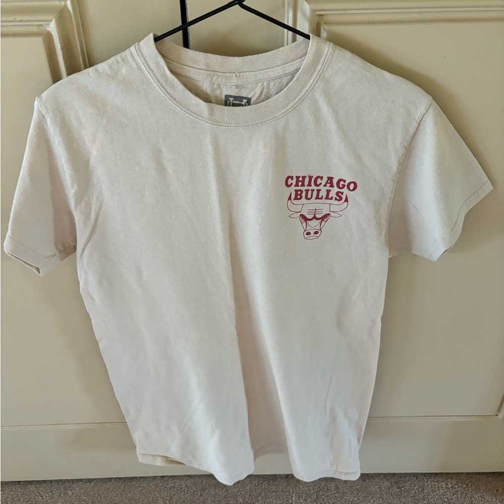 Urban outfitters size small bulls bandana print tee.